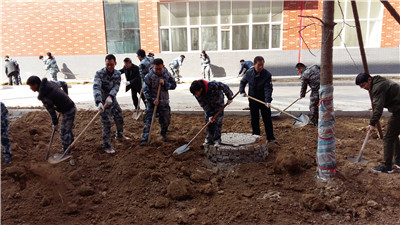 信息工程學院支援賀陽國際中小學校園建設